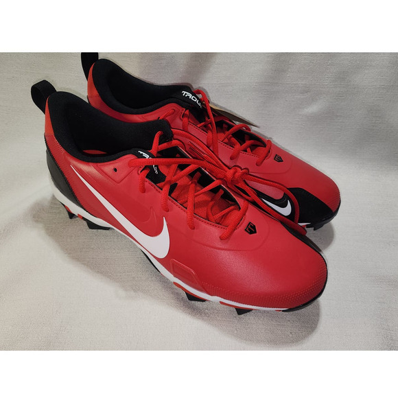Nike Force Trout 9 Keystone Red Men's Size 12 Baseball cleats - Picture 4 of 6